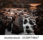 Watefall in the countryside in Norway