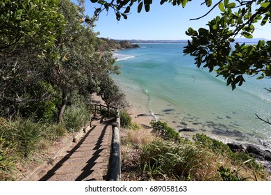 Wategos Beach in Byron Bay in New South Wales Australia