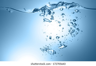 Water And Air Bubbles 