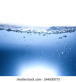 Water Air Bubbles Over White Background Stock Photo 244630573 ...