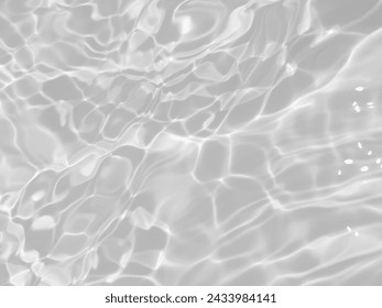 Closeup​ blur​ abstract​ of​ surface​ blue​ water. Abstract​ of​ surface​ blue​ water​ reflected​ with​ sunlight​ for​ background.Top​ view​ of blue​ water.​ Water​ splashed​ abstract​ background.
