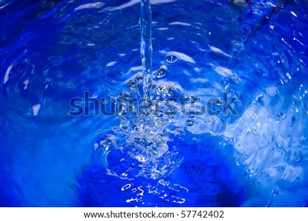 water background with bubbles
