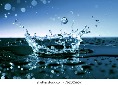 Water Background Water Transparent Nearly Colorless Stock Photo ...