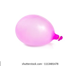 Water Ballon Isolated On White