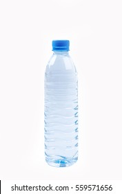 Water Bottle  Isolated On White Background.