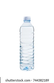 Water Bottle Isolated On White Background Stock Photo 744382189 ...