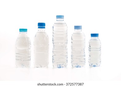 Water Bottle On White Background