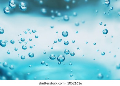 Water bubbles - Shutterstock ID 10521616