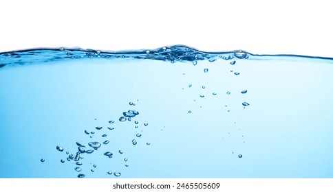 Water Bubbles Float Up Under Water. Freshness Pure Water Splashing on White Background.	
 - Powered by Shutterstock