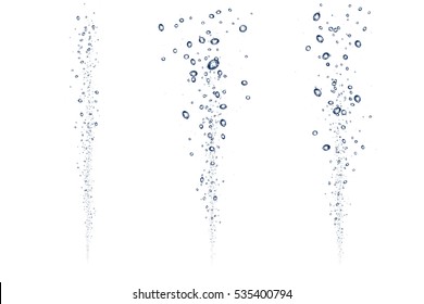 Water Bubbles Underwater Background