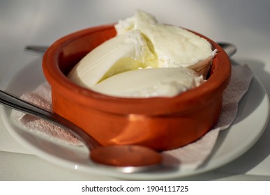 Water Buffalo Yogurt Fermented In Clay Pot