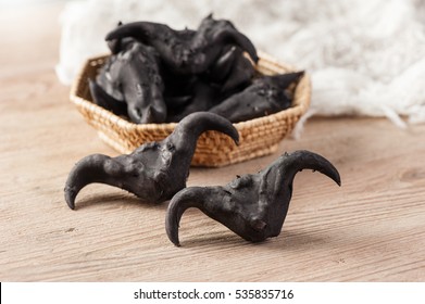 Water Caltrop, Water Chestnut, Trapa Natans