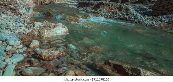 Water Canal Of Hanna Lake 