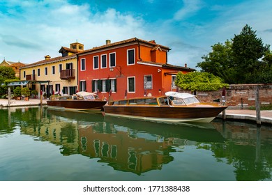 Water Canals Of Torcello Italy