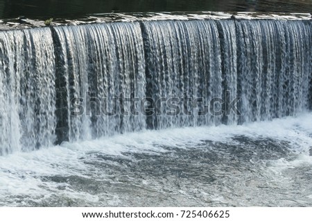 Similar – Image, Stock Photo living water Flow Stream