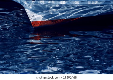 Water caustic reflection. Colored version.