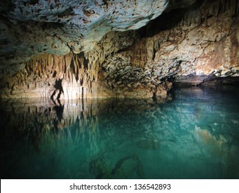 water cave Bonaire - Shutterstock ID 136542893