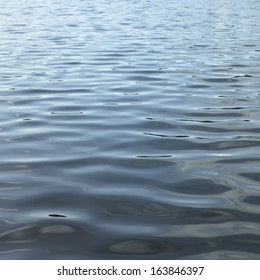 Water Close Up Of A Calm Lake