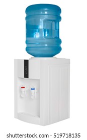 Water Cooler Isolated On White Background