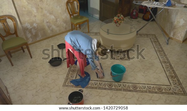 Water Damage Concept Flooding Apartment Property Stock Photo Edit