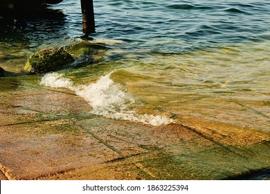 Water Detail In Lake Garda