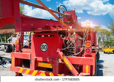 Water Drilling Rig Used In Africa In The Harsh Environment In The Villages