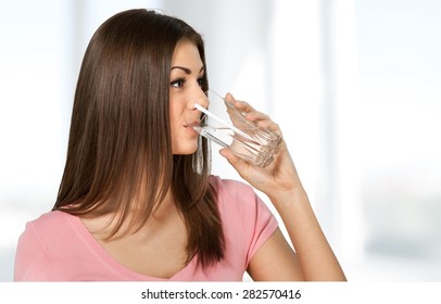 Water, Drinking, Women.