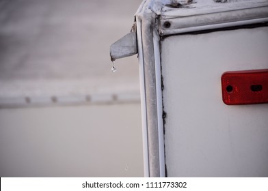 Water Dripping Off Of Roof