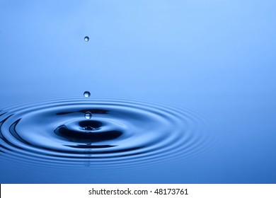 Water Drop Close Up