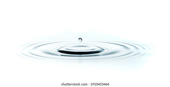 water drop isolated high quality photo