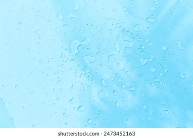 Gota agua sobre fondo