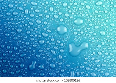 water drops background - Shutterstock ID 102800126