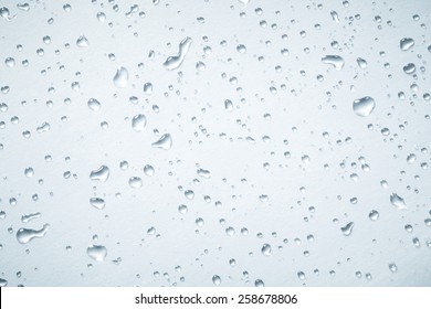 Water Drops Background .Close Up.