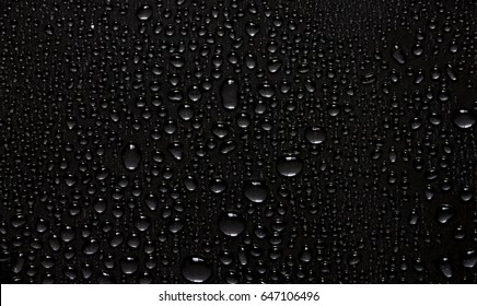 Water Drops On Black Background Images Stock Photos Vectors Shutterstock