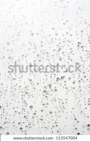Water drops on the window. Abstract background. Shallow DOF.