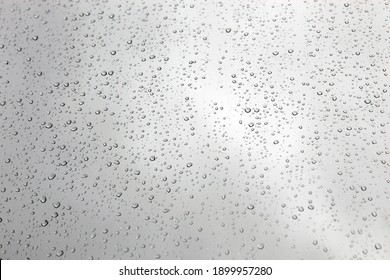Water Drops on window Droplets 
