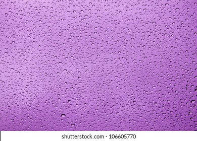 Water Drops Purple Background Texture