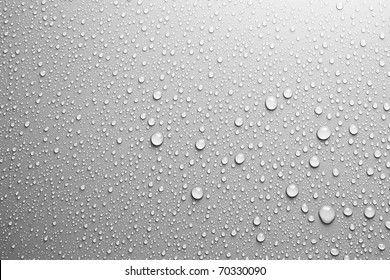 water drops an white background - Shutterstock ID 70330090