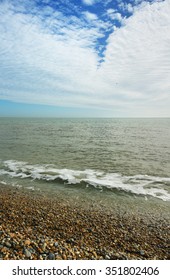 Water Of  English Chanel At The Brighton Pier.