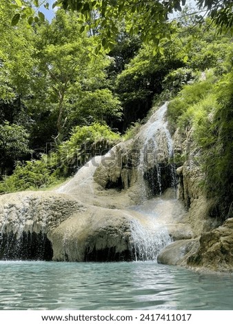 Water fall thailand nature forest