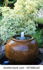 Water Feature In Garden 