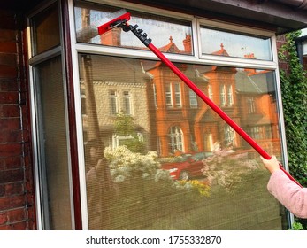 Water Fed Pole Window Cleaning