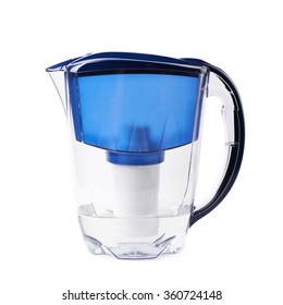 Water Filter Pitcher Isolated