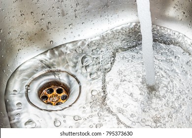 Water Flowing Down Drain Stock Photo 795373639 | Shutterstock