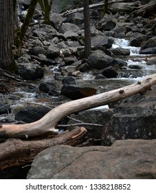 water flowing down stream
