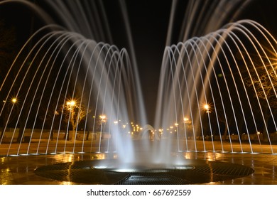 Water Fountain Lights Stock Photo 667692559 Shutterstock   Water Fountain Lights 260nw 667692559 