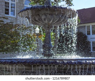 Water Fountain On James Madison University Campus