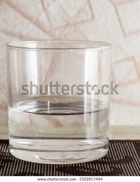 Water Glass Cup Water On Kitchen Stock Photo Edit Now