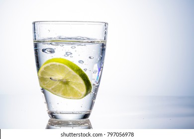 water glass and lime