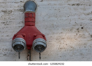 Water Hydrant Extinguishing Water Feed On Stock Photo 1250829232 ...